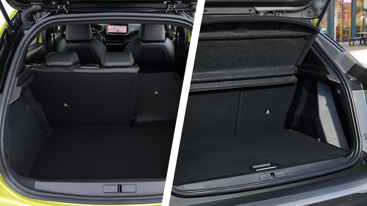 Peugeot 208 vs Peugeot 2008 boot space