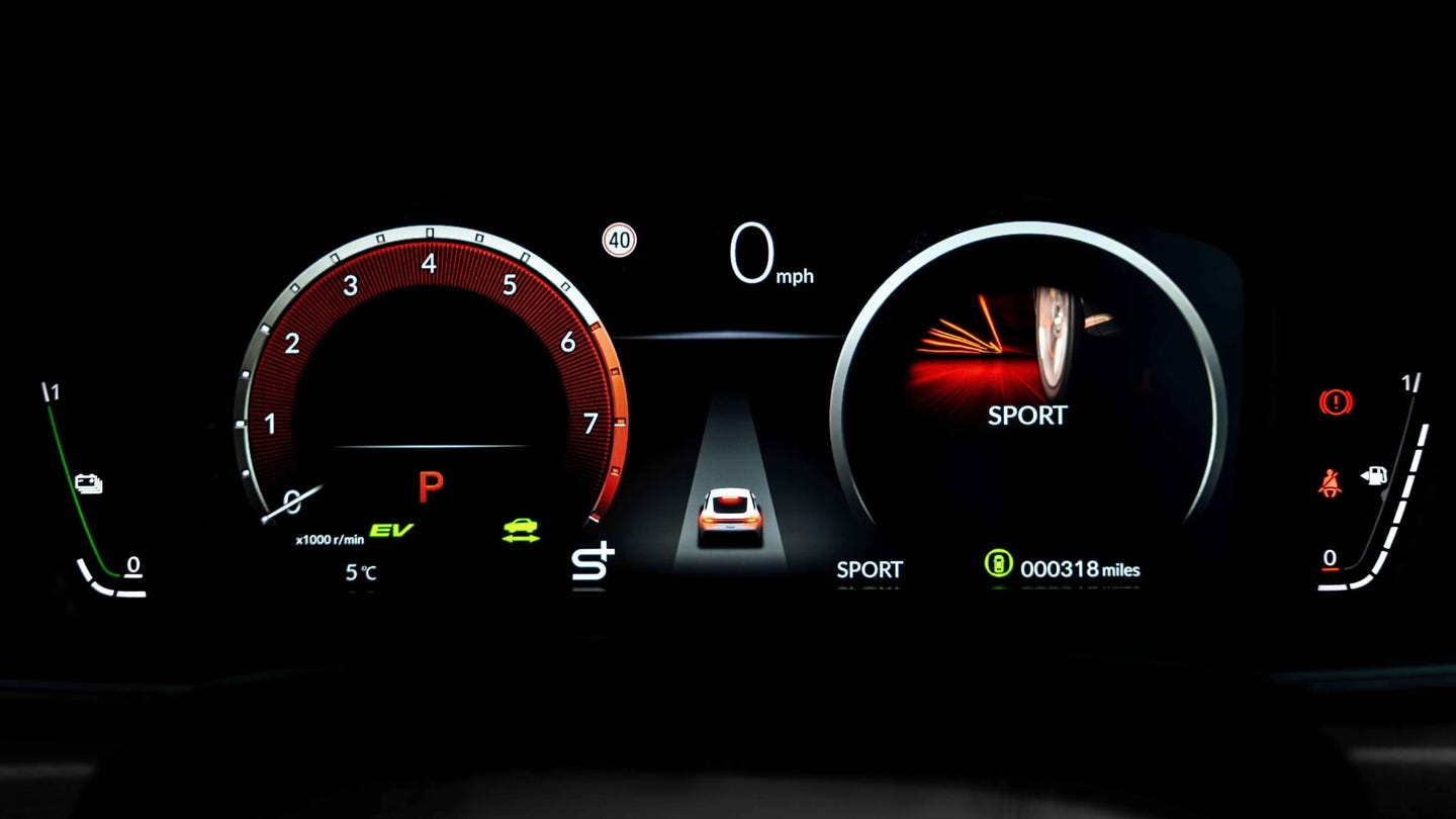 Honda Prelude dials