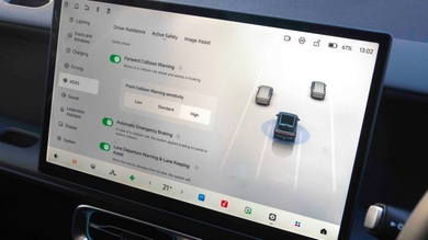 Leapmotor B10 driver assistance menu