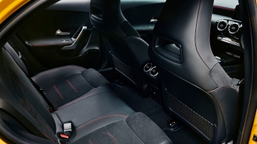 Mercedes A-Class back seats