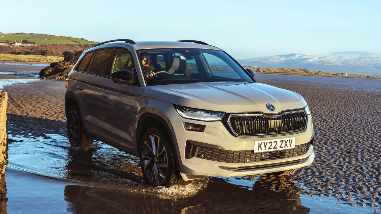 Skoda Kodiaq in grey