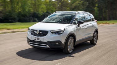 Vauxhall Crossland X driving