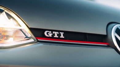 Volkswagen Up GTI grille badge