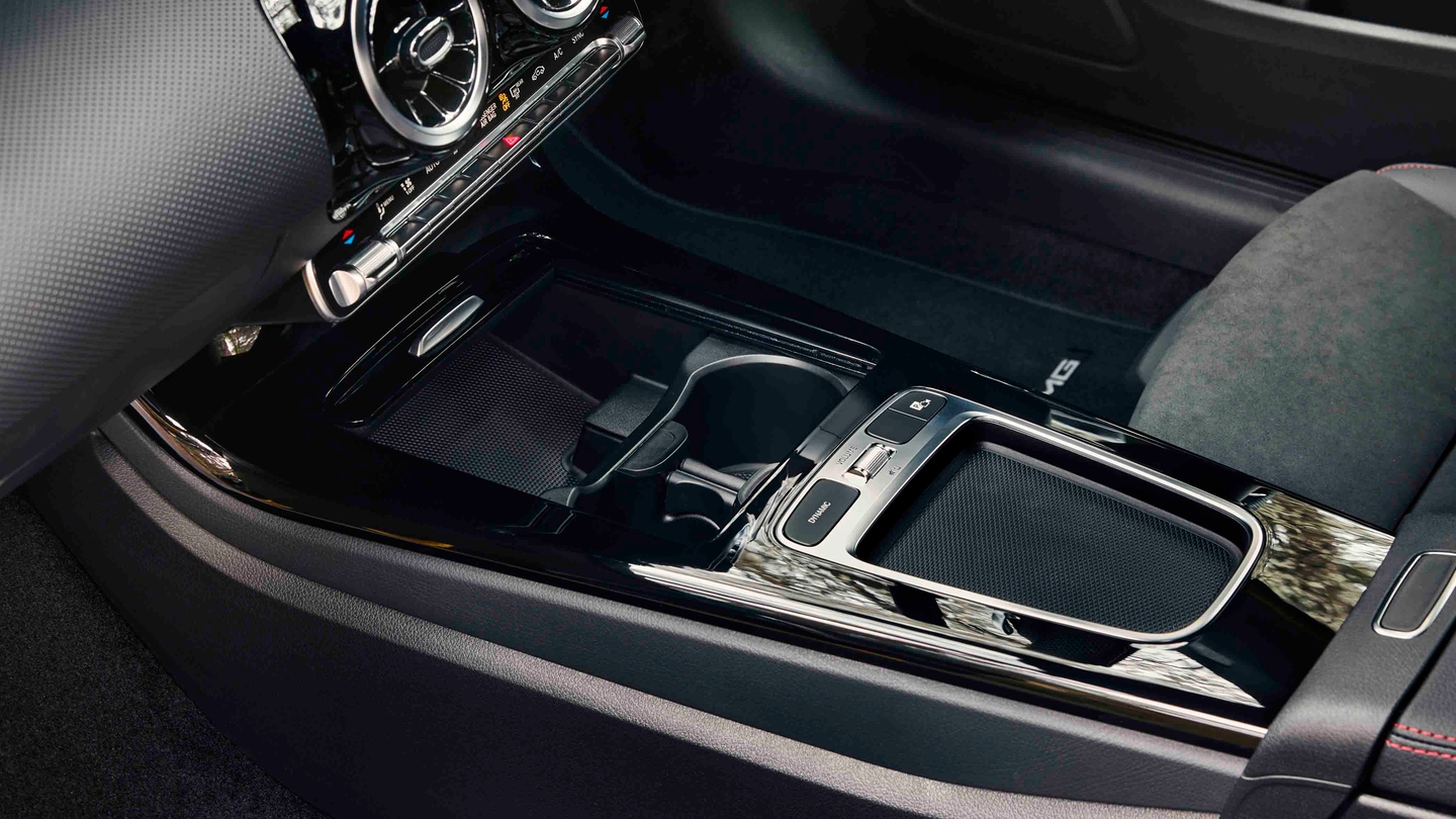 Mercedes A-Class centre console