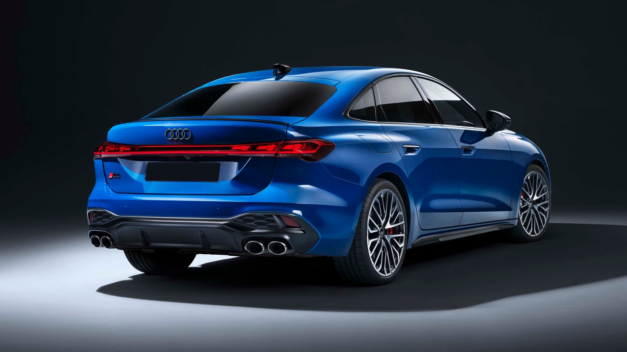 2024 Audi S5 hatchback rear view