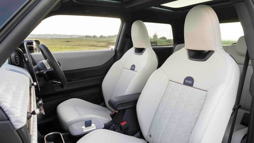 Mini Cooper front seats