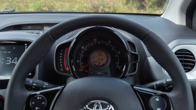 Toyota Aygo dials