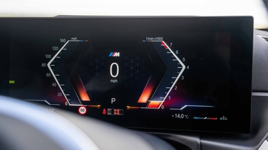 BMW 3 Series digital instrument cluster