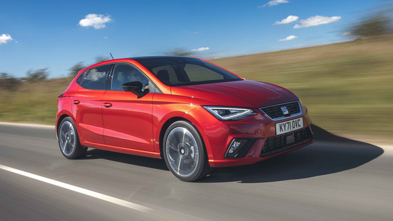 SEAT Ibiza driving