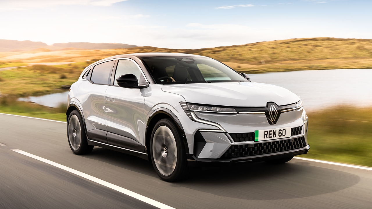 Renault Megane E-Tech Electric driving