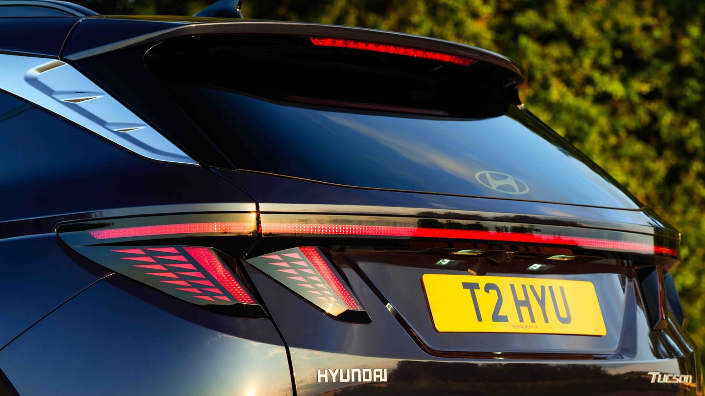 Hyundai Tucson rear detail