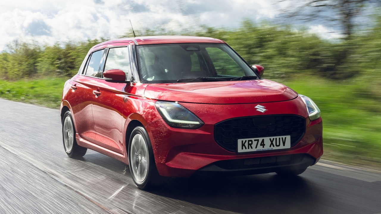 Suzuki Swift in red