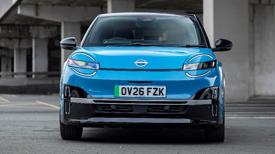 Nissan Micra EV front view