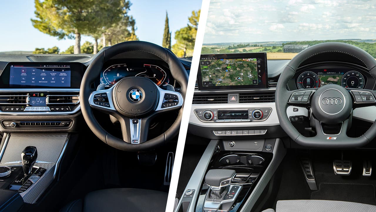 BMW 3 Series vs Audi A4 – interior
