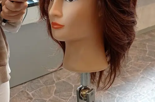 Föhnen der Haare Föhnen der Haare