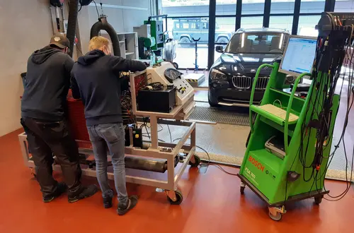 Motorenprüfung Motorenprüfung