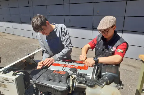 Motorenprüfung Motorenprüfung