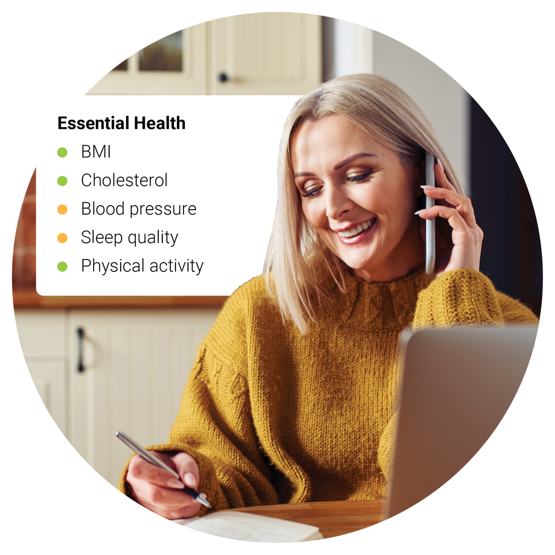 Image contains women talking on mobile phone