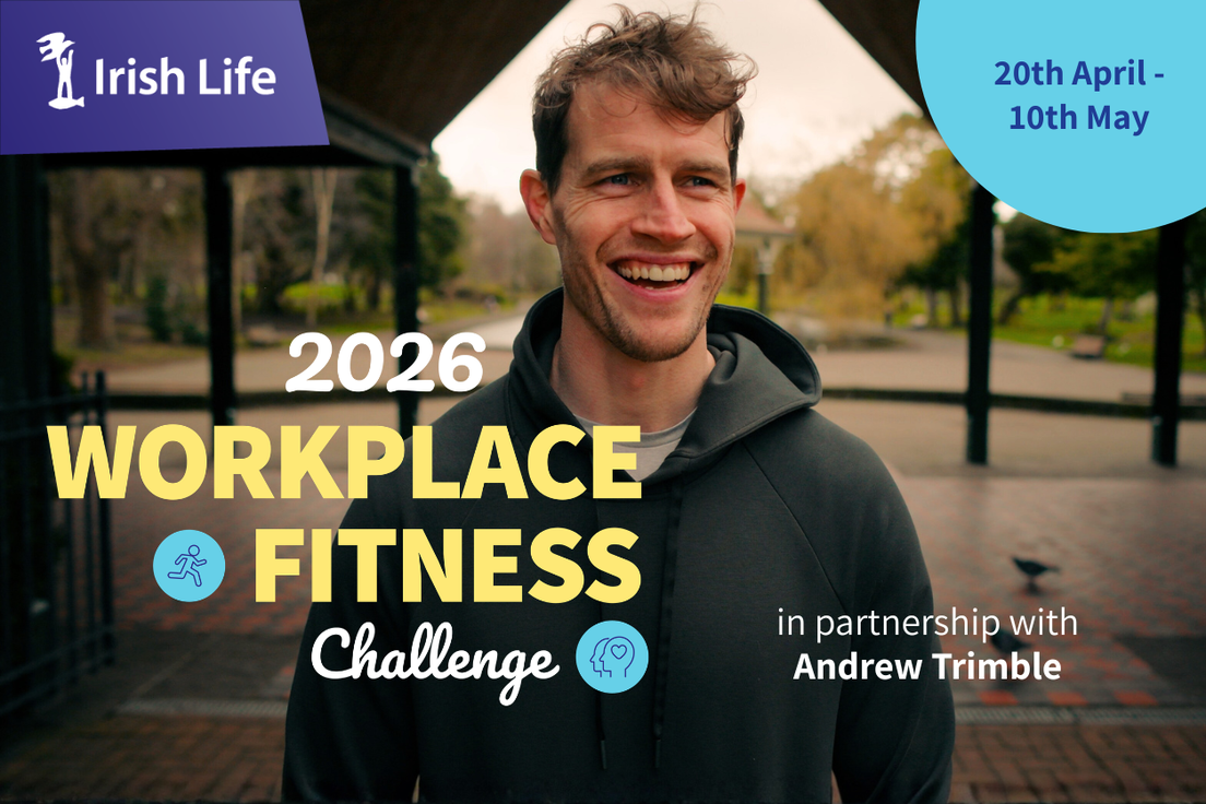 Andrew Trimble smiling for the Workplace Fitness Challenge