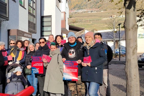 Naturno flashmob nel centro