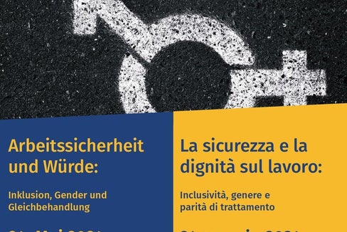 Venerdì 24 maggio si terrà nel cortile interno di Palazzo Widmann il convegno “La sicurezza e la dignità sul lavoro: inclusività, genere e parità di trattamento” (Foto: ASP)