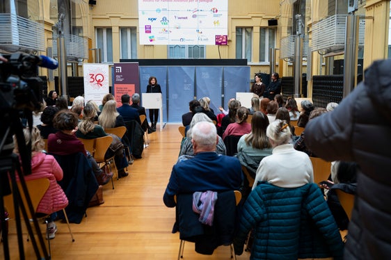 Christa Ladurner dell'Alleanza per la famiglia (ASC/Fabio Brucculeri)