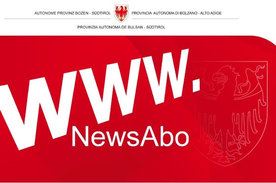 Abbonati al nostro servizio “NewsAbo” e riceverai tutte le informazioni via e-mail.