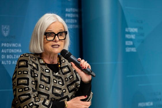 “Parlate bene di voi stesse, rendete pubblici e visibili i risultati che avete raggiunto”, ha detto la vicepresidente della Commissione pari opportunità Nadia Mazzardis (Foto: USP/Fabio Brucculeri)