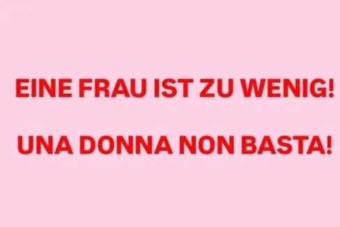La quota femminile ha un enorme potere simbolico.