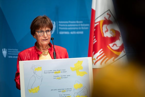 Sie koordiniert die Arbeitsgruppe für Frauengesundheit des Landesbeirats für Chancengleichheit: Sissi Prader (Foto: LPA/Fabio Brucculeri)