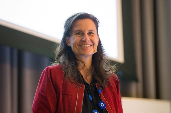 Moderatorin Jutta Wieser (Foto: Lukas Auer)