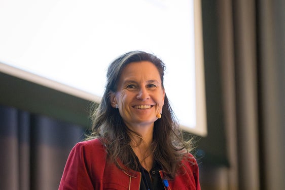 La moderatrice Jutta Wieser (Foto: Lukas Auer)