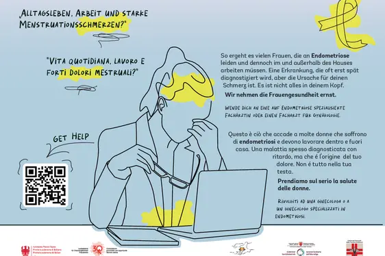 Postkarte Endometriose 3A