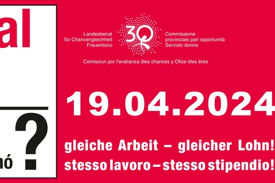 Aktionstag EQUAL PAY DAY 19.04.2024