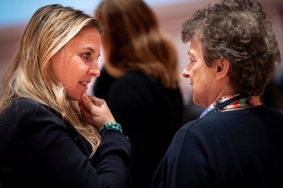 Ulrike Oberhammer und Luisa Gnecchi (Foto: LPA/Fabio Brucculeri)
