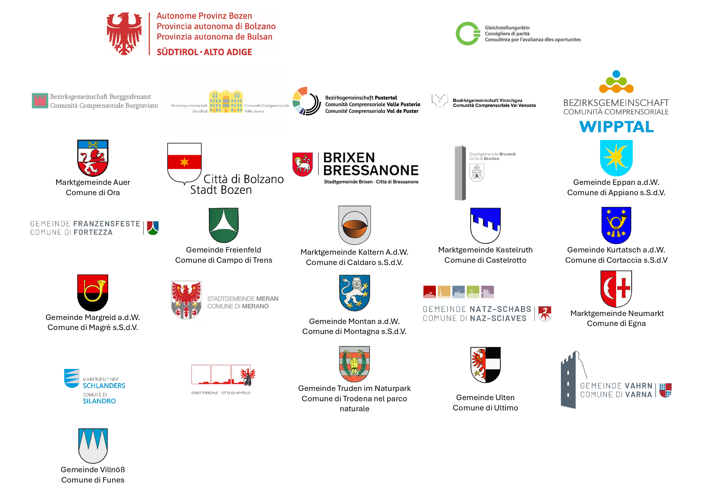 Südtiroler Partner des Netzwerkes RE.A.DY